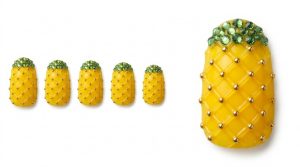 ナイトプール・海で主役を奪う夏休み30選!水着映えデザイン 5 23-25_パイナップル・ポップ・イエロー (Pineapple Pop Yellow)