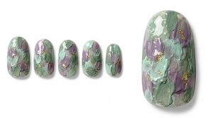 26-03_睡蓮のモザイク・ペイント (Water Lily Mosaic Paint)