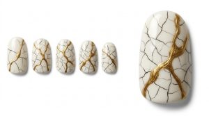 26-12_陶器のひび割れ・金継ぎ (Kintsugi Porcelain Crack)