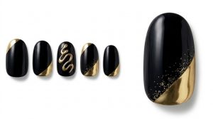 27-27_黒曜石の瞬き・フレンチ (Obsidian Sparkle French)