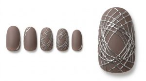 27-29_金属の繭・トープ (Metallic Cocoon Taupe)