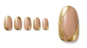 格式高いホテルウェディング参列30選!お祝いのお呼ばれネイル 3 29-13_黄金の古都・和風フォーマル (Golden Kyoto Japanese Formal)