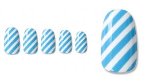 38-14_スカイブルーの斜めストライプ (Sky Blue Diagonal Stripes)