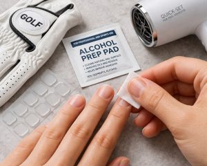 スポーツでも外れないための強力な装着プレップ