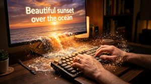 ImageFX完全ガイド:Imagen 3で写真超えの画像を生成する 3 タイピングから風景が生まれるプロセス