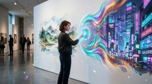 ImageFX「表現チップ」活用術:プロンプトなしで画風を激変させる方法 2 デジタルなボタンで世界を塗り替える