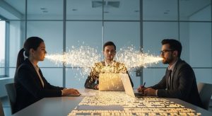 実践:Google Workspace AIをフル活用した「完全自動」会議録の作り方 2 デジタルな光が議論を記録する