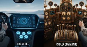 二つの異なるコックピット