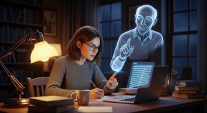 厳しいけれど優しい編集者がチェックしている