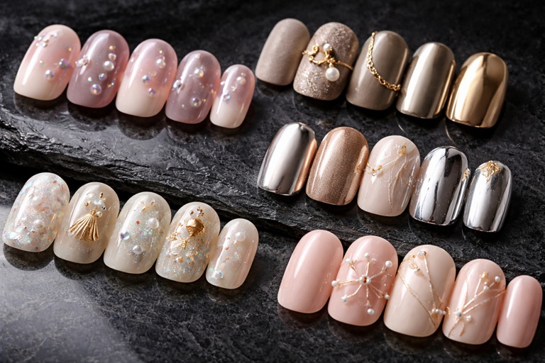 多様なネイルチップ