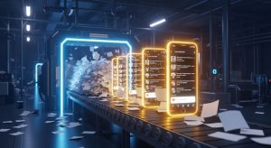 大量の資料がSNS投稿用の知恵に変わる魔法の工場