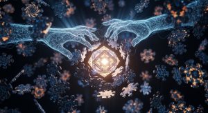 複雑なパズルのピースをAIが組み立てる