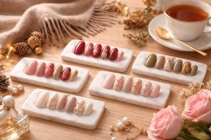 想いを伝える甘い指先。バレンタイン・ショコラネイルチップ30選|本物のような質感と大人可愛いハート 1 高級なネイルチップ