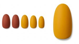 32-10_サフランとテラコッタのアシンメトリー (Saffron & Terracotta Asymmetry)