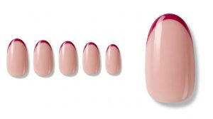 33-17_紅梅色のスマイルライン (Red Plum French Line)