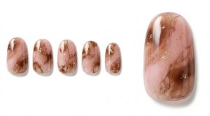 33-28_べっ甲風の桜マーブル (Tortoiseshell Sakura Marble)