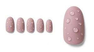 33-29_スモーキーピンクと水滴 (Smoky Pink & Water Drops)