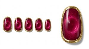 34-07_7月・ルビーのマグネットジュエリー (Ruby Magnetic Jewelry)