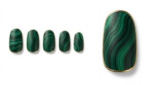 34-18_マラカイトの孔雀模様 (Malachite Peacock Band)