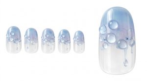 35-21_水滴フレンチ (Raindrop French Tip)