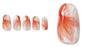 37-16_金魚の尾ひれマーブル (Goldfish Tail Fin Marble)