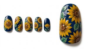 37-21_レトロ向日葵と和モダン (Retro Sunflower & Modern Japanese)