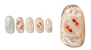 37-22_金魚すくいのポイ (Goldfish Scooping Net)