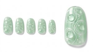 37-26_ヨーヨー柄とリアル水滴 (Yo-yo Pattern & Real Dewdrops)