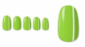 38-01_ライムグリーンのサイドライン (Lime Green Side Line)