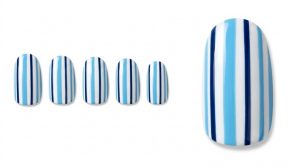 38-04_爽やかブルートラックストライプ (Fresh Blue Track Stripes)