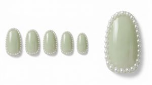 39-08_ピスタチオと囲みパール (Pistachio & Pearl Frame)