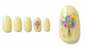 39-15_押し花ブーケとペールイエロー (Pressed Bouquet & Pale Yellow)