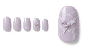 39-21_リボンステッチの編み上げ (Ribbon Stitch Lace-Up)