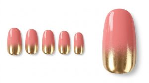 39-23_コーラルのミラーグラデーション (Coral Mirror Gradient)