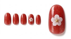 40-04_凛と咲く一輪の白梅 (Single Blooming White Plum)