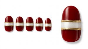 40-12_漆レッドと金帯 (Lacquer Red & Gold Obi)