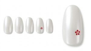 40-20_真珠の光沢と赤い小花 (Pearl Luster & Red Floret)