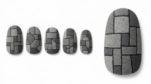 42-29_鉄平石のランダム貼り (Stone Pavement Mosaic)