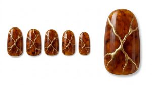 44-20_琥珀と金継ぎの余韻 (Amber & Kintsugi Echo)