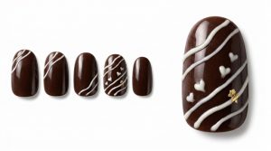 45-24_ホワイトチョコの波打つ曲線 (Wavy White Chocolate)