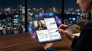 大画面を展開しAIをマルチタスクで使いこなす