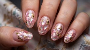 47-03_桜色の螺鈿（らでん）細工 (Pink Mother-of-Pearl Craft)