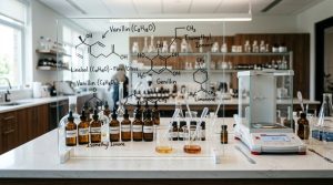 調香を科学する:IFRA基準と香料の基礎 2 香料の分子構造と現代的なラボ