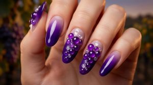 49-20_葡萄の房のグラデーション (Grape Cluster Gradient)